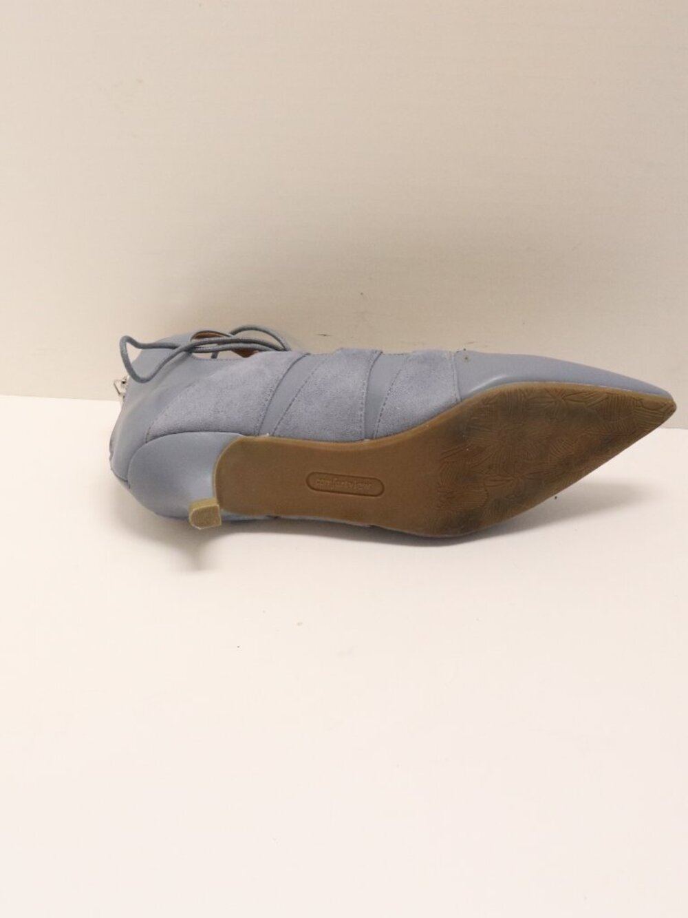 Comfortview Women's Short Hills Dress Shoes with Zippers Size 9M Blue - Picture 6 of 13